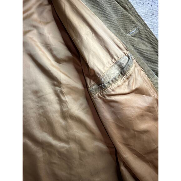 Vintage Banana Republic Barn Coat Men’s L | Western Field Suede Relaxed Tan - Picture 8 of 10